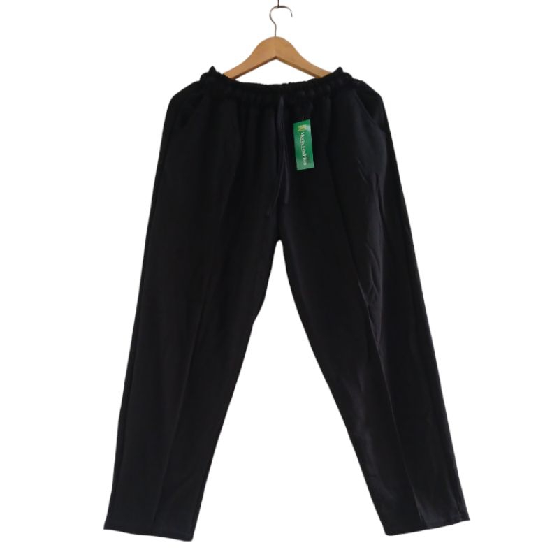 Celana Panjang Hitam Wanita Pinggang Karet Elastis | Celana Moris