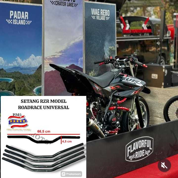 SETANG STIR RZR MODEL HEREX PNP SUPERMOTO WR 155 CRF 150 DTRACKER KLX 150 NON RAISER