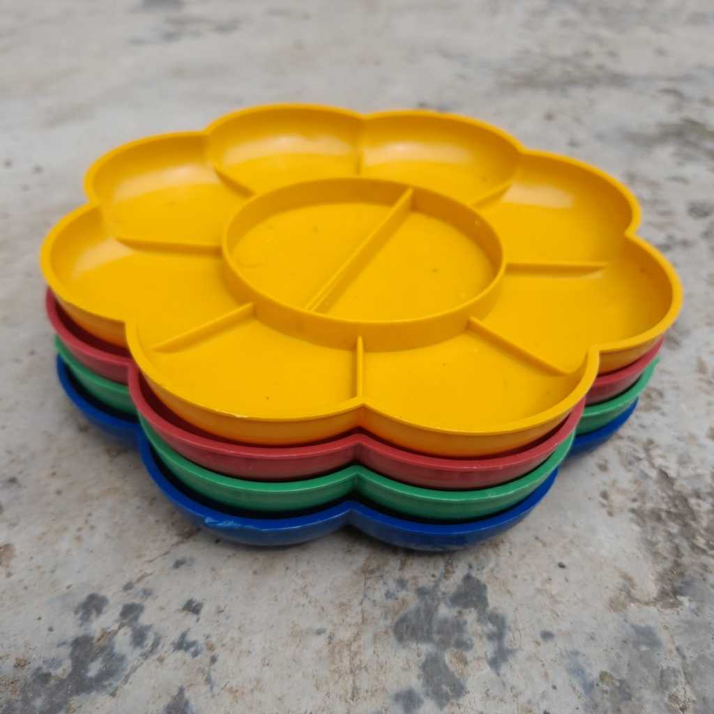 

MIGU 1 Pcs Palet Lukis Diameter 12 Cm Palet Cat