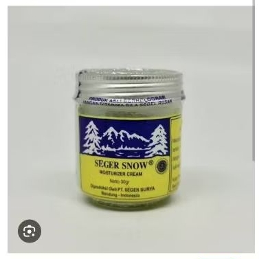 Haslin seger snow Pot Kaca 50 ml
