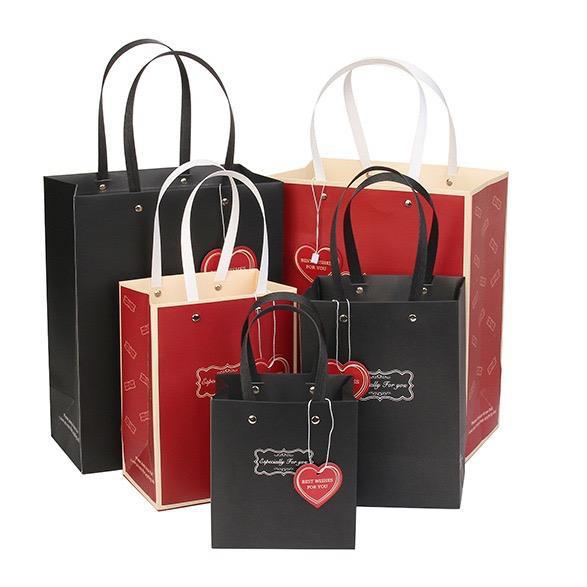 

Paper Bag Hitam Tinggi Premium Kantong Vintage Gift Bag Sovenir Pesta