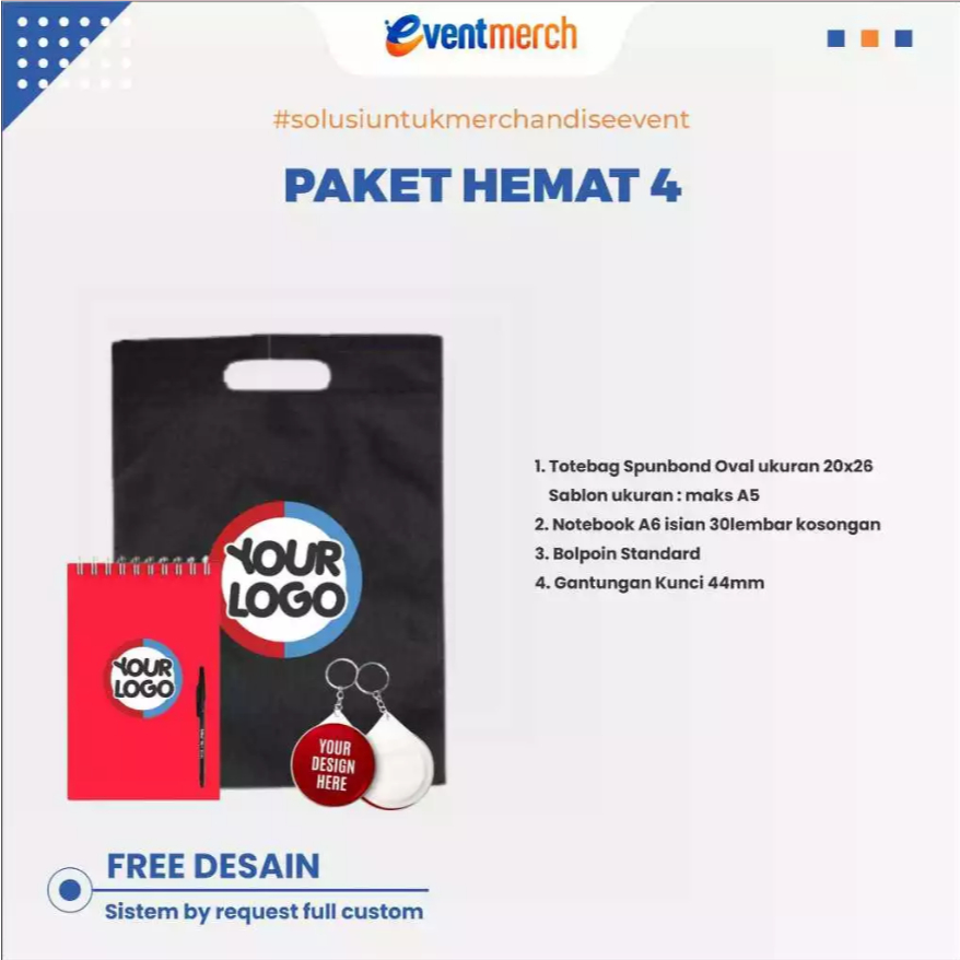 

[TERMURAH DI JOGJA] PAKET HEMAT 4 SEMINAR KIT INSTANSI EVENT