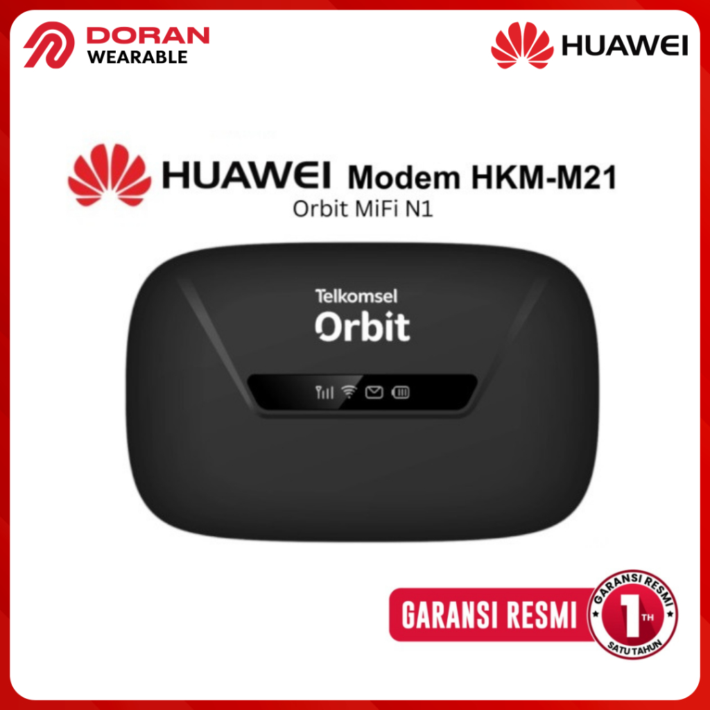 Huawei HKM-M21 | HKM M21 Orbit Star Lite Telkomsel Modem WiFi 4G - Original