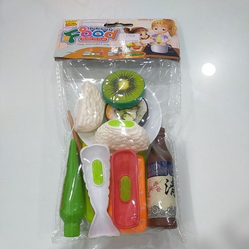 Mainan sushi 13 pc 11826