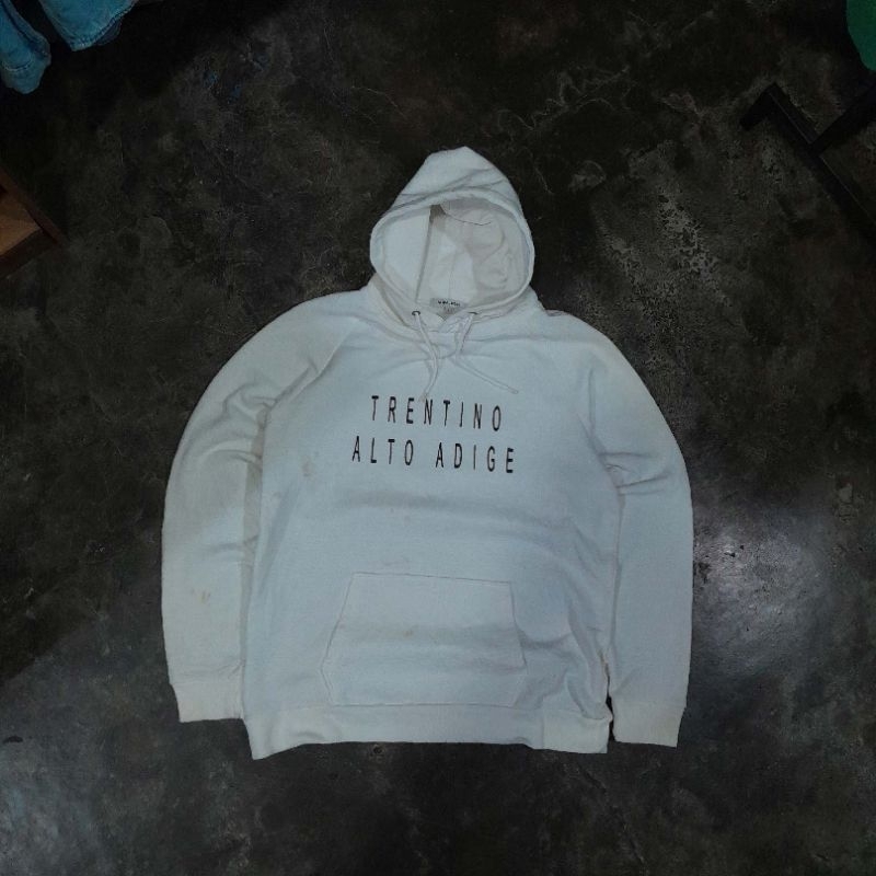 GLOBAL WORK HOODIE WHITE