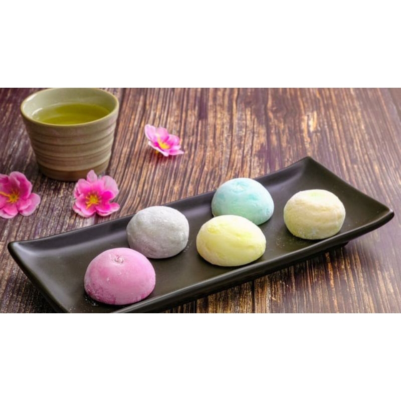 

Premium MINI BITES Mochi Ichigo Daifuku Isi 6 Butir Stroberi / Cokelat Truffle / Oreo and Cream / Strawberry Cream / Marshmellow Cream / Matcha Truffle