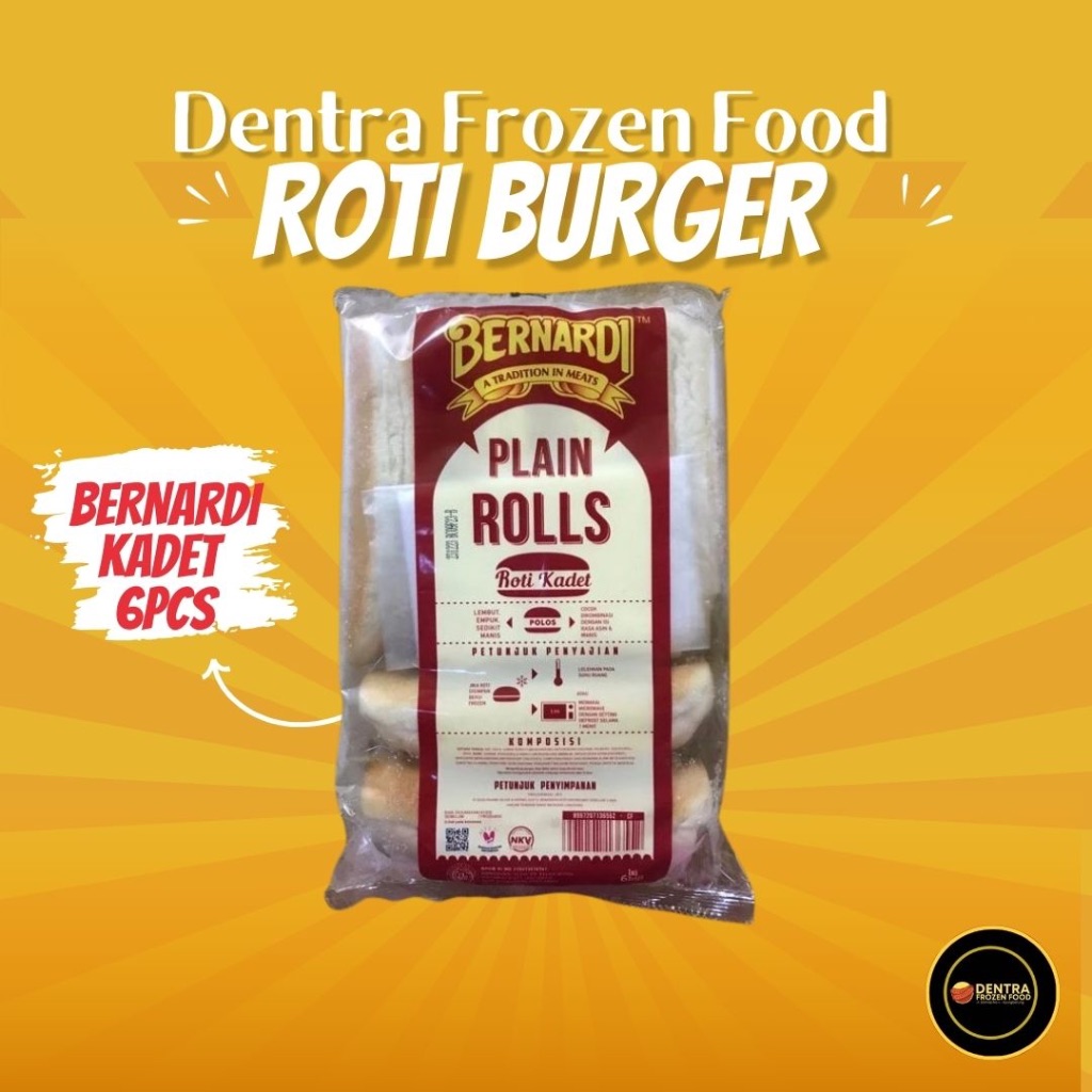 

BERNARDI PLAIN ROLLS ROTI KADET 6pcs