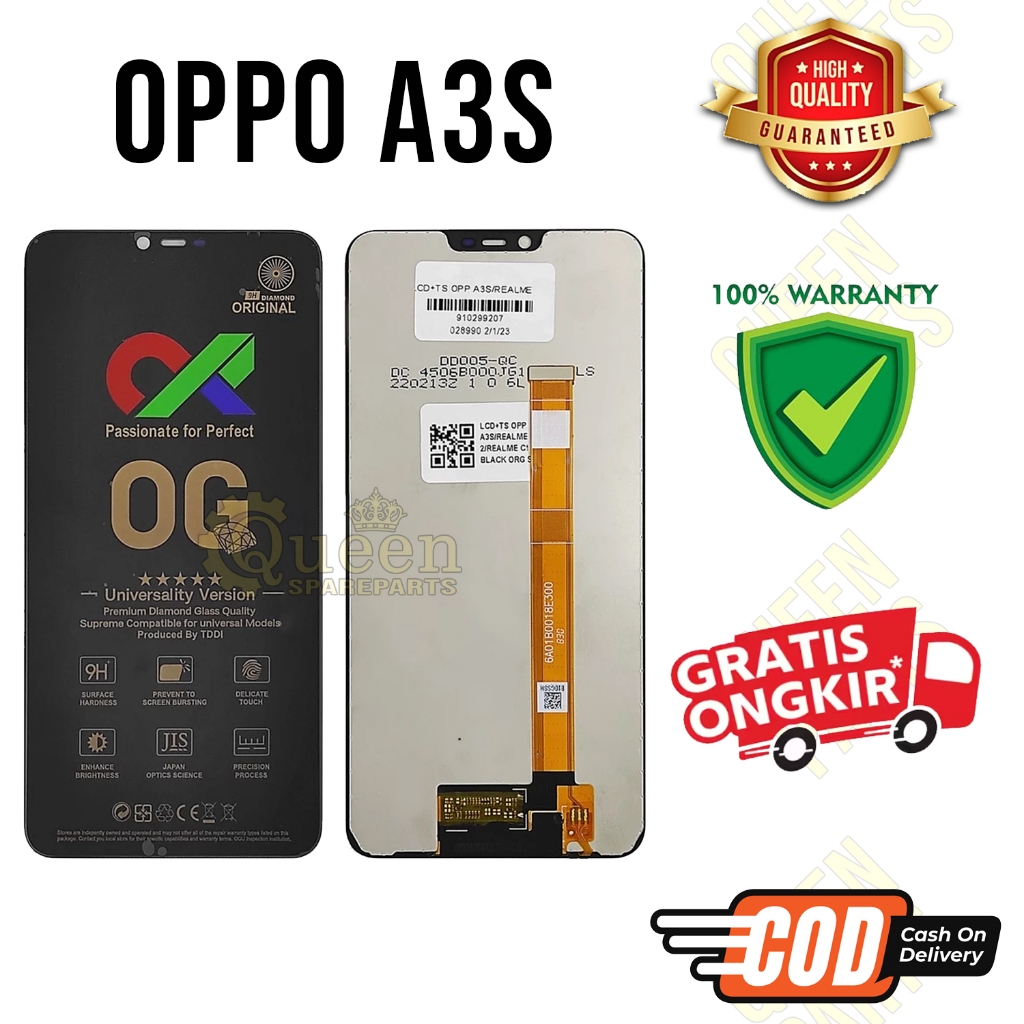 Lcd Touchscreen OPPO A3S Original OEM Lcd OPPO A3S