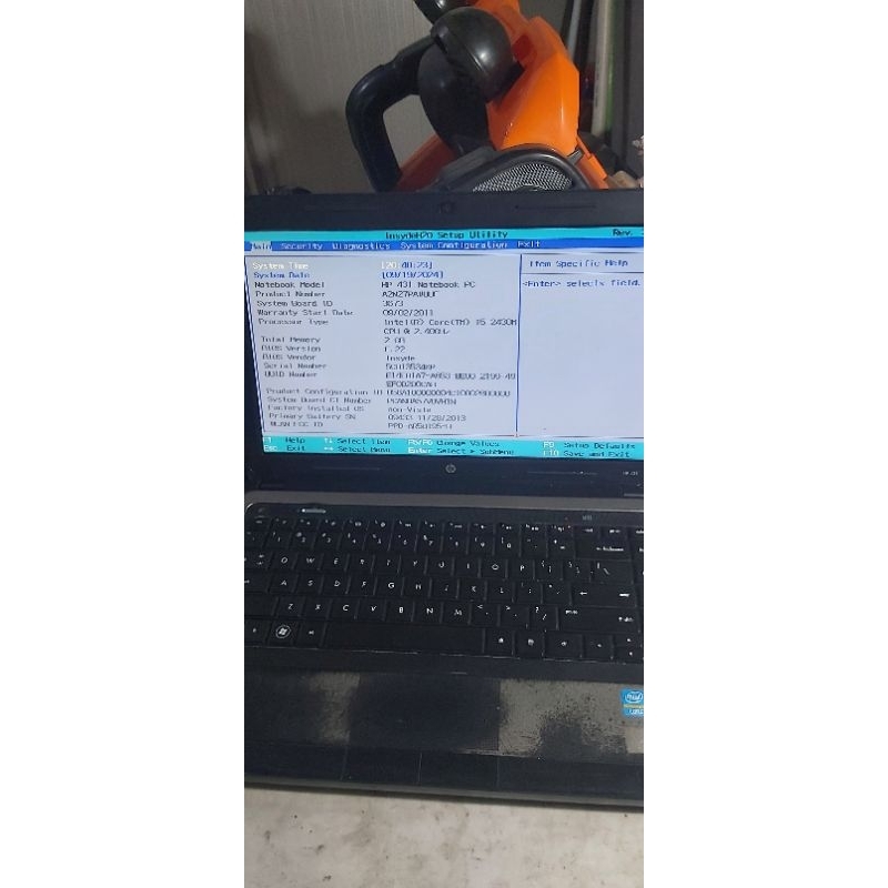 laptop netbook hp431 core i5