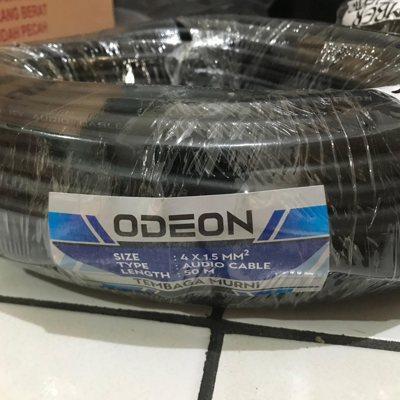 Kabel speaker isi 4 odeon 4 x 1.5 kabel spiker odeon 4x1.5 harga meteran