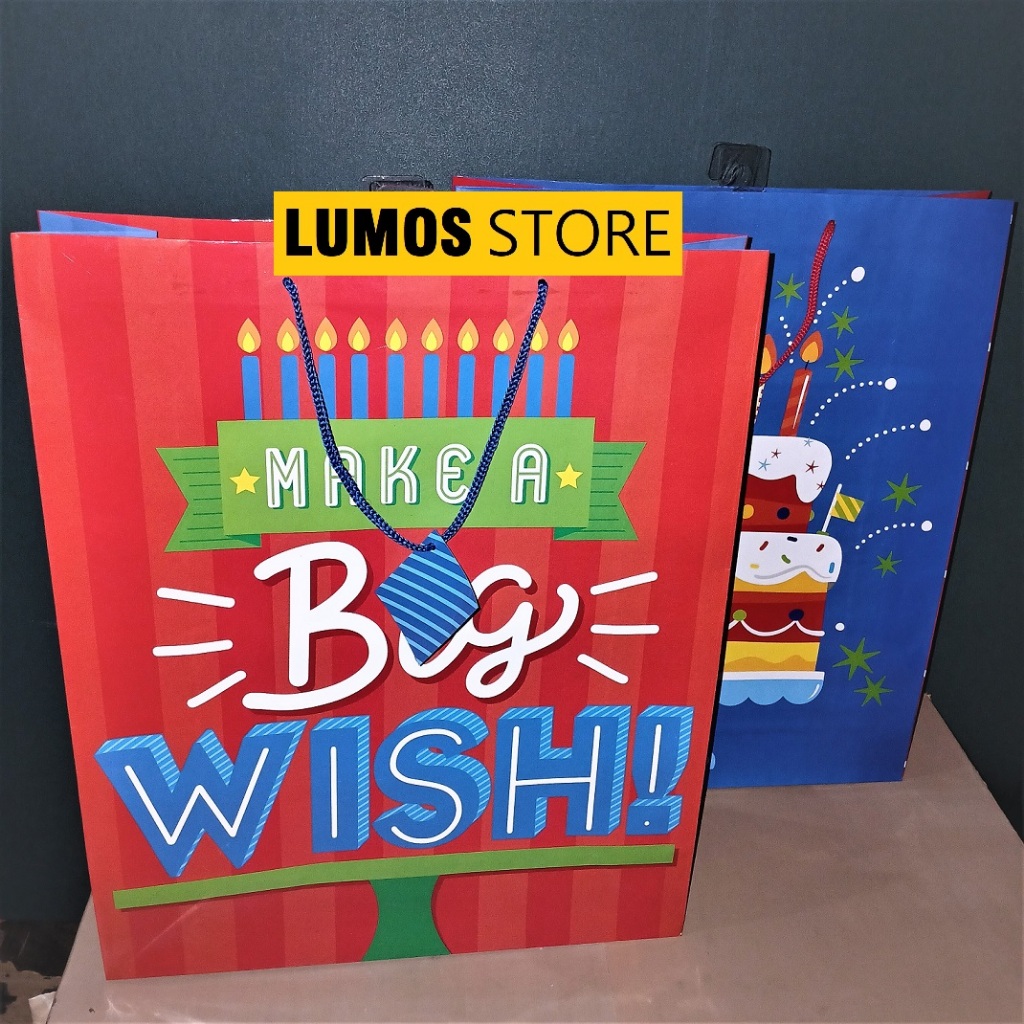 Paper bag kado ulang tahun jumbo