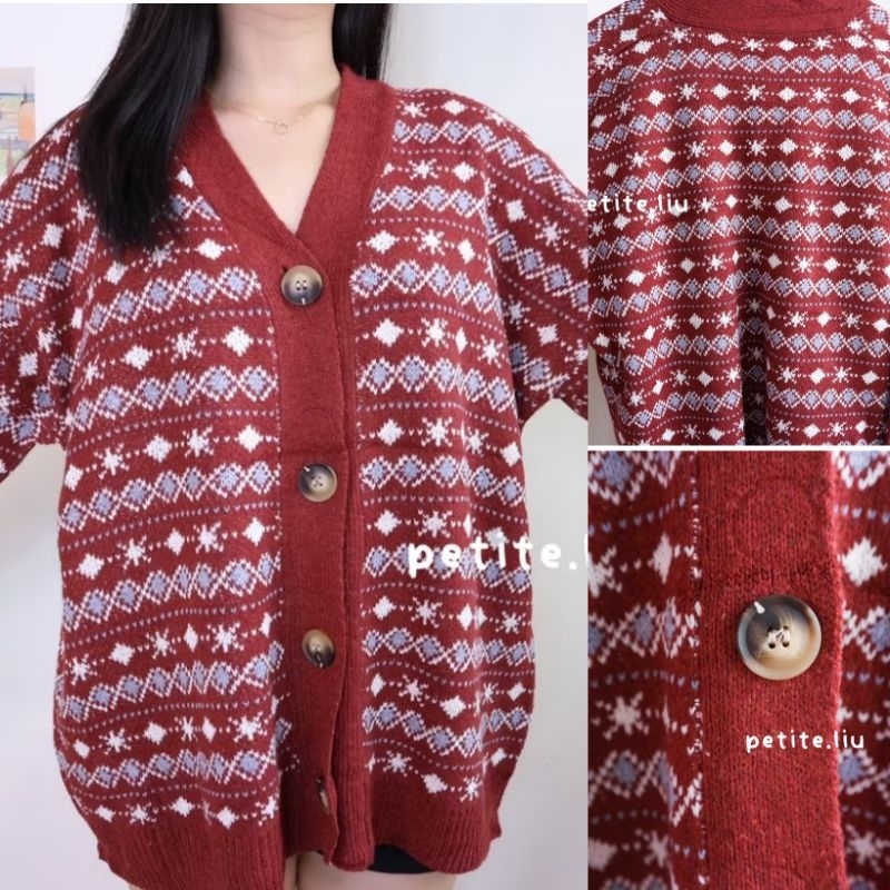 CARDIGAN RAJUT OVERSIZE PREMIUM IMPORT
