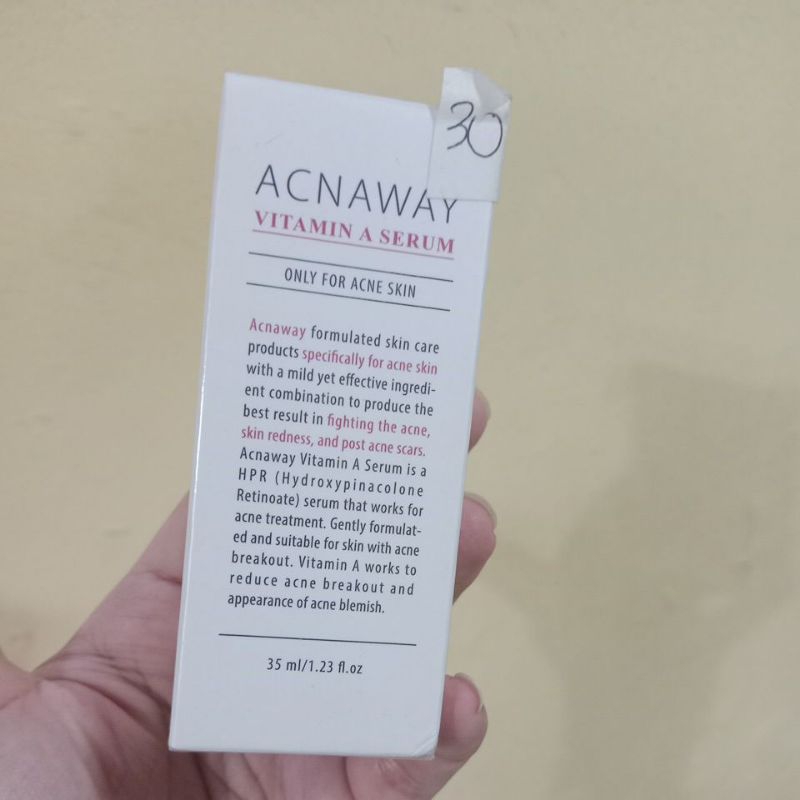 acnaway vitamin A serum