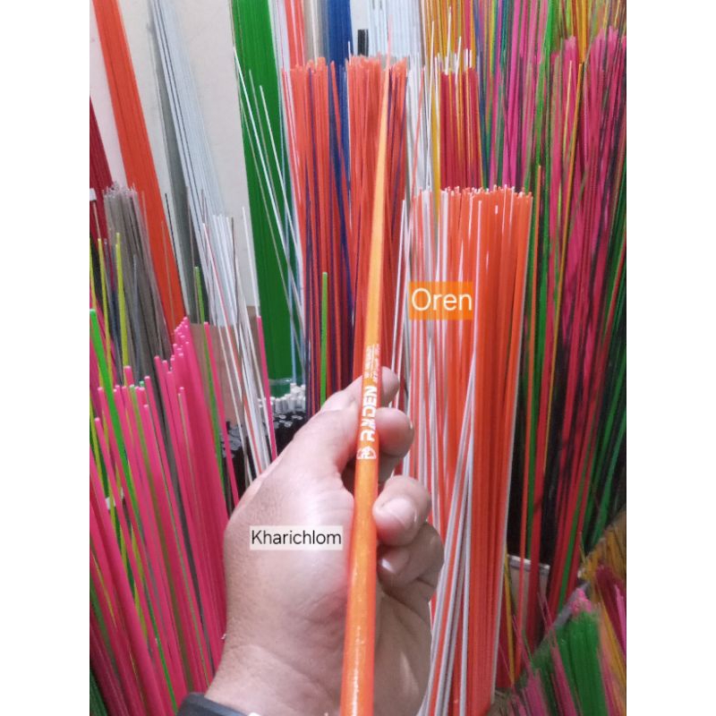 Stik Fiber solid/padat kaku 120cm bahan joran Pancing costum fishing rod best Quality Piber merk Rad