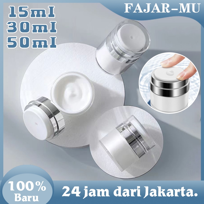 Pot Jar Airless Pump Botol Krim Vakum Pot Jar Cream Airless Pump Untuk Lotion Pot Jar Vakum