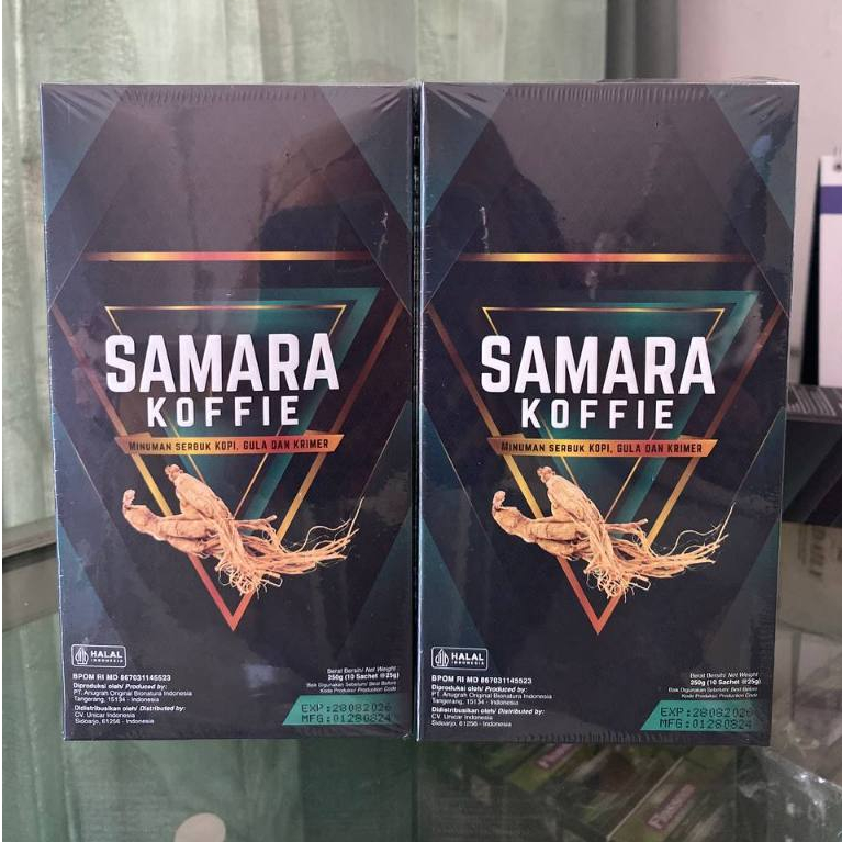 

SAMARA KOFFIE 1 Box isi 10 saset harga grosir