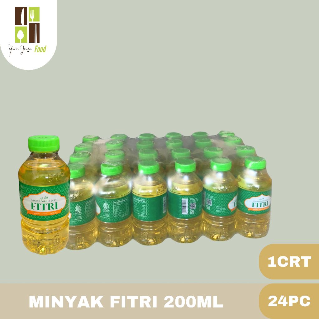 

Minyak Goreng Sawit / Minyak Goreng Fitri / Botol / 200ml/1 CRT/24PCS