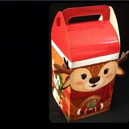 

Gable Box Natal 1 Pack Isi 2 Muat Isi 3 Toples Kuker 500gr Motif Rusa Ukuran 14x14x21cm