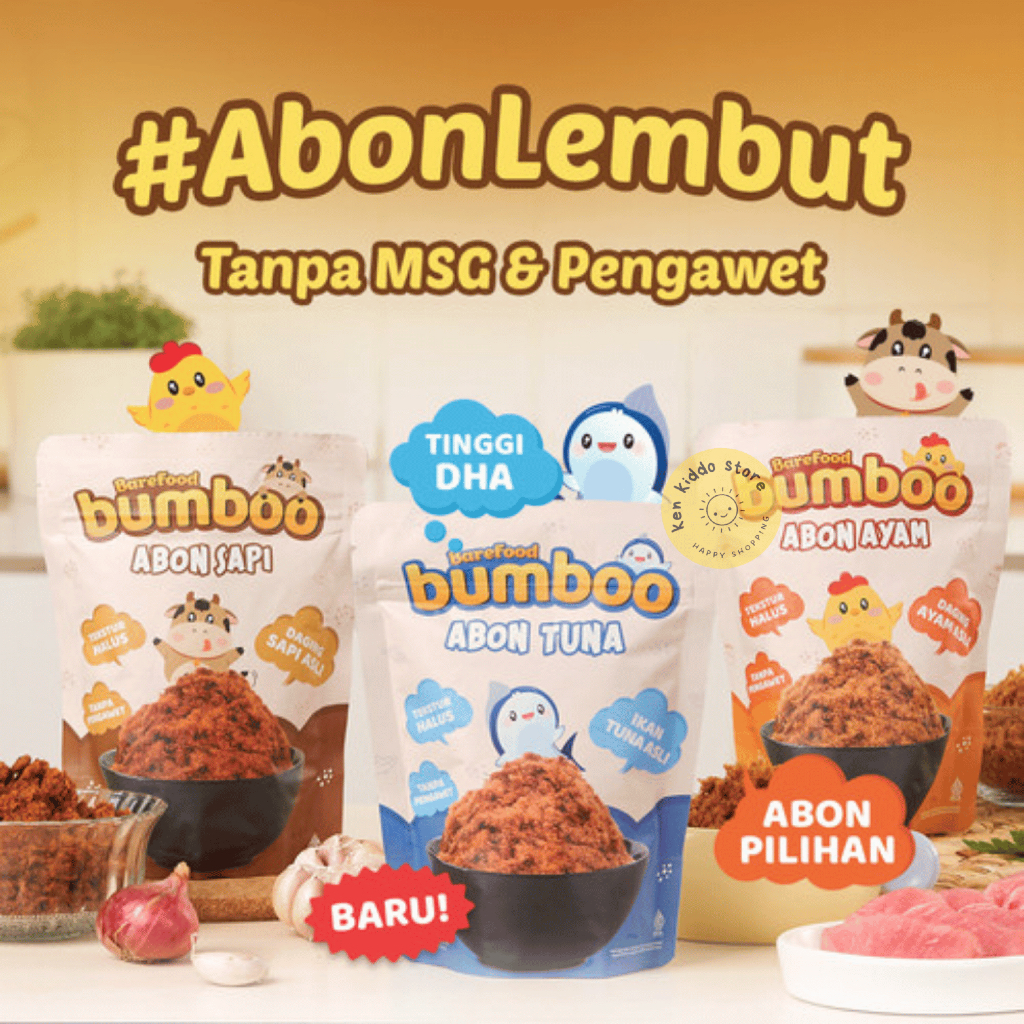 

BUMBOO ABON MPASI | ABON CIPUNG｜ABON ASLI TANPA MSG DAN PENGAWET | ABON TEKSTUR LEMBUT MPASI SI KECILI | ABON AYAM MPASI | ABON SAPI MPASI