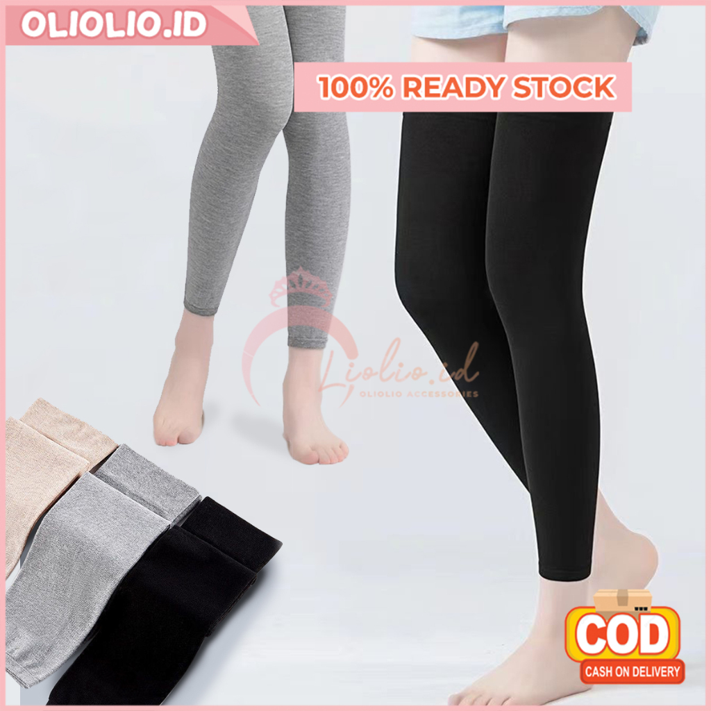 Pelindung Lutut Wanita Pria Manset Kaki Panjang Tebal Elastis Deker Kaki Olahraga