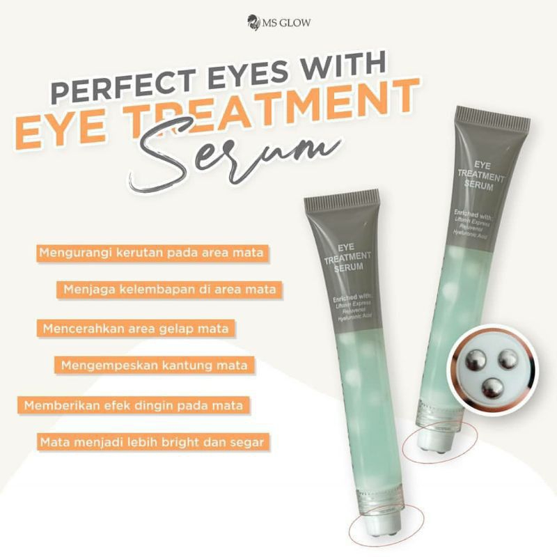 MS GLOW Eye Serum, Eye Treatment Serum