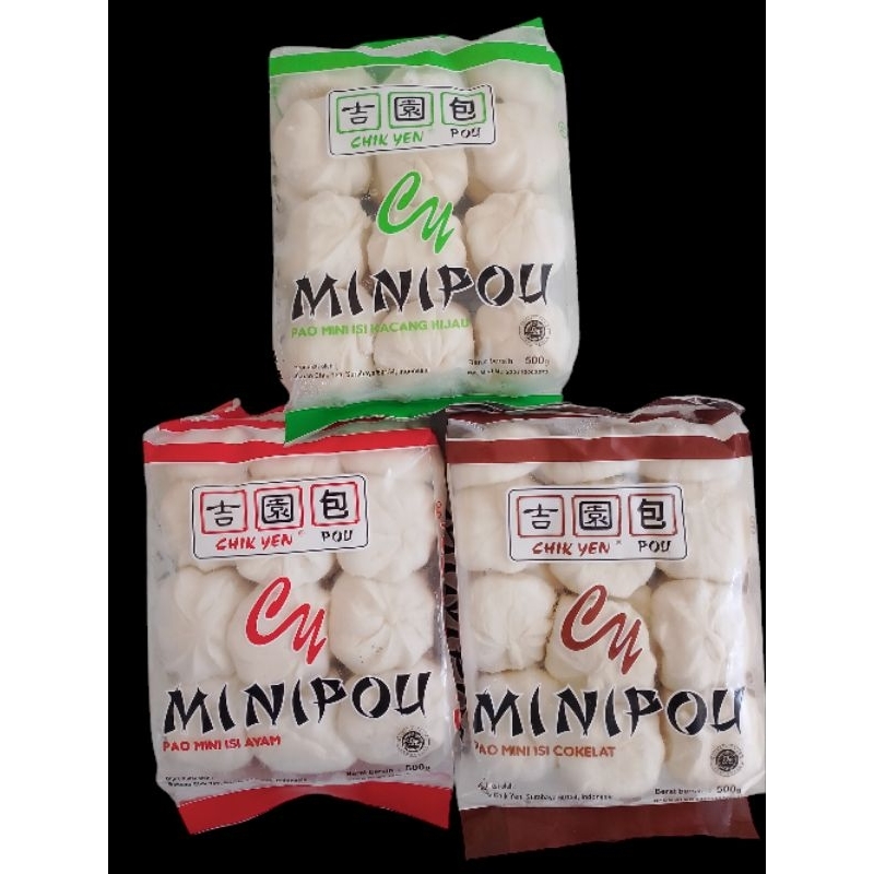 

bakpau mini chik yen (frozen)