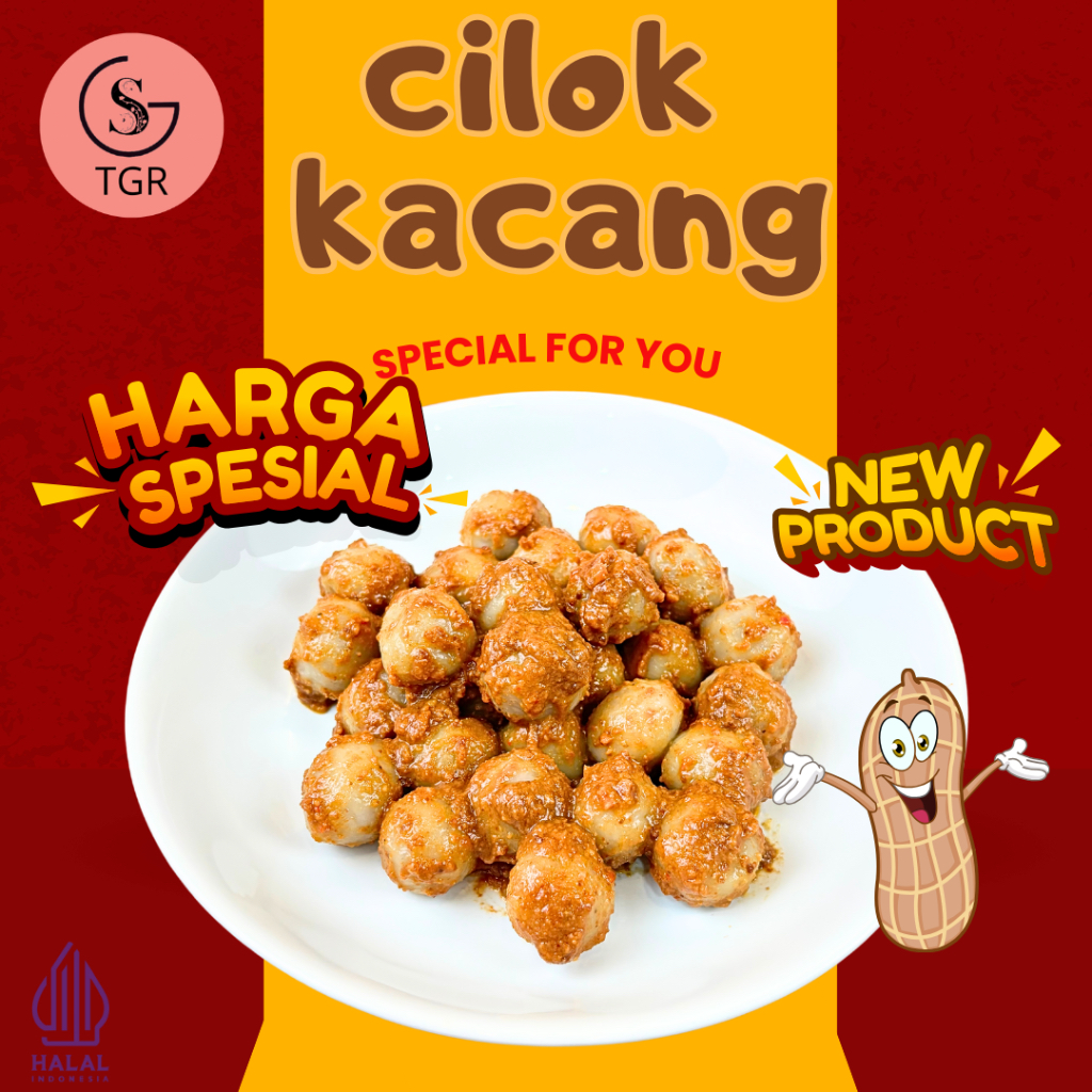 

Cilok Sambal Kacang 1 Pack Isi 20 PCS