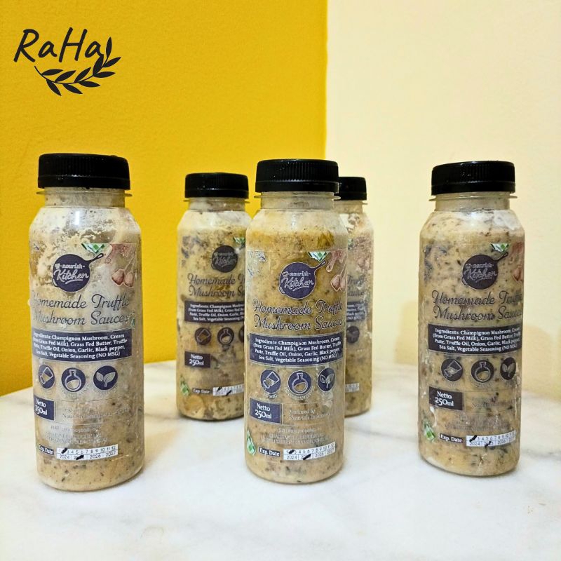

Truffle mushroom creamy sauce by Nourish | non msg | natural ingredients