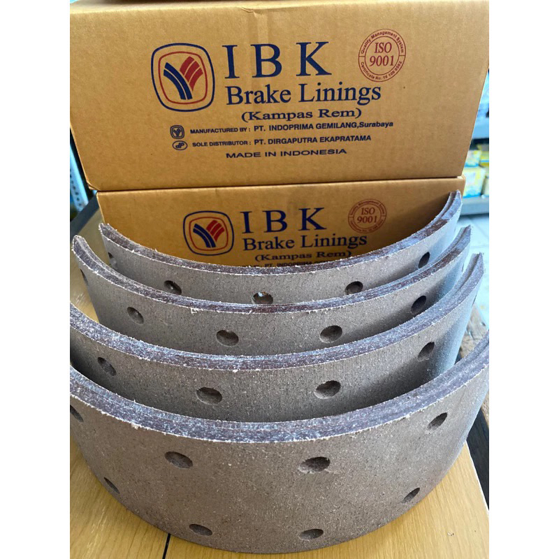 kampas rem depan/belakang canter 125ps HDX merk IBK