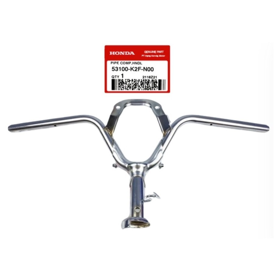 Pipe Comp Handle Honda Scoopy K2F | 53100K2FN00 100% ORI AHM
