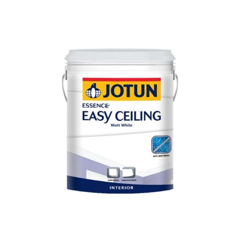 Jotun Easy Ceiling White / Cat Plafon / Cat Gipsum 18ltr
