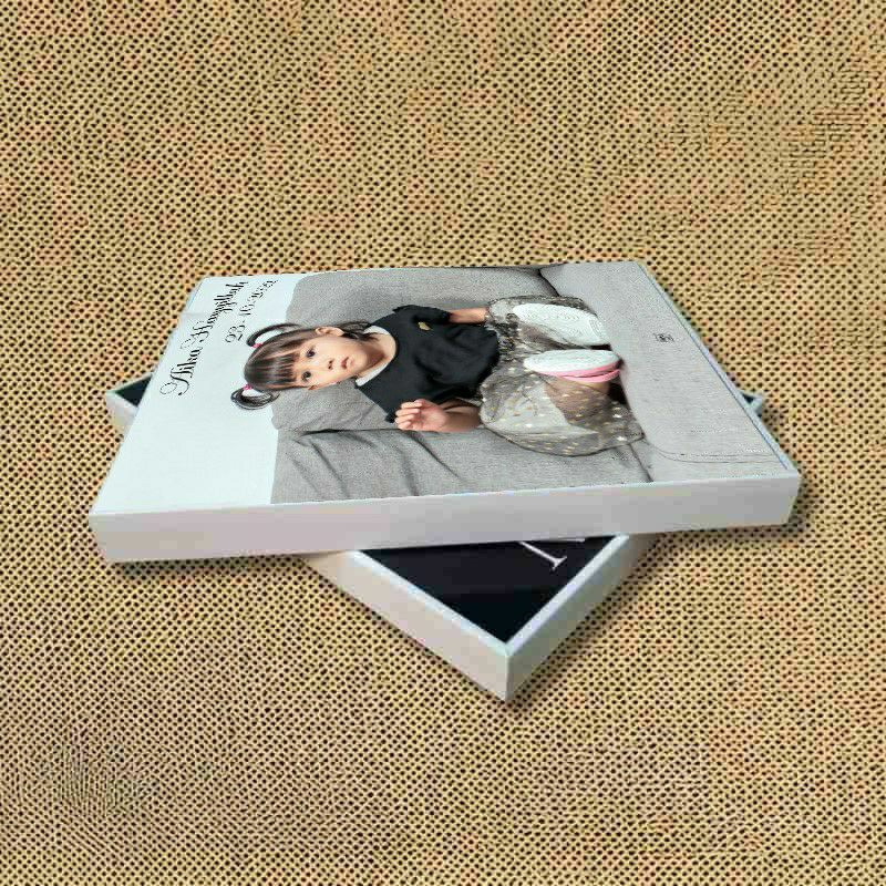 Cetak Foto Custom Plus Bingkai Frame Blok Fiber Modern Ukuran 15x20 Cm