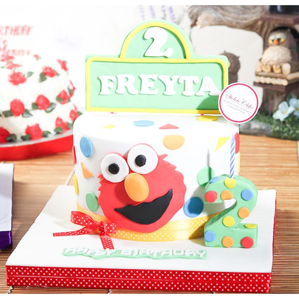 

Kue Ulang Tahun/Birthday Cake/Kue Ultah Tema Elmo/Kue Birthday Jakarta