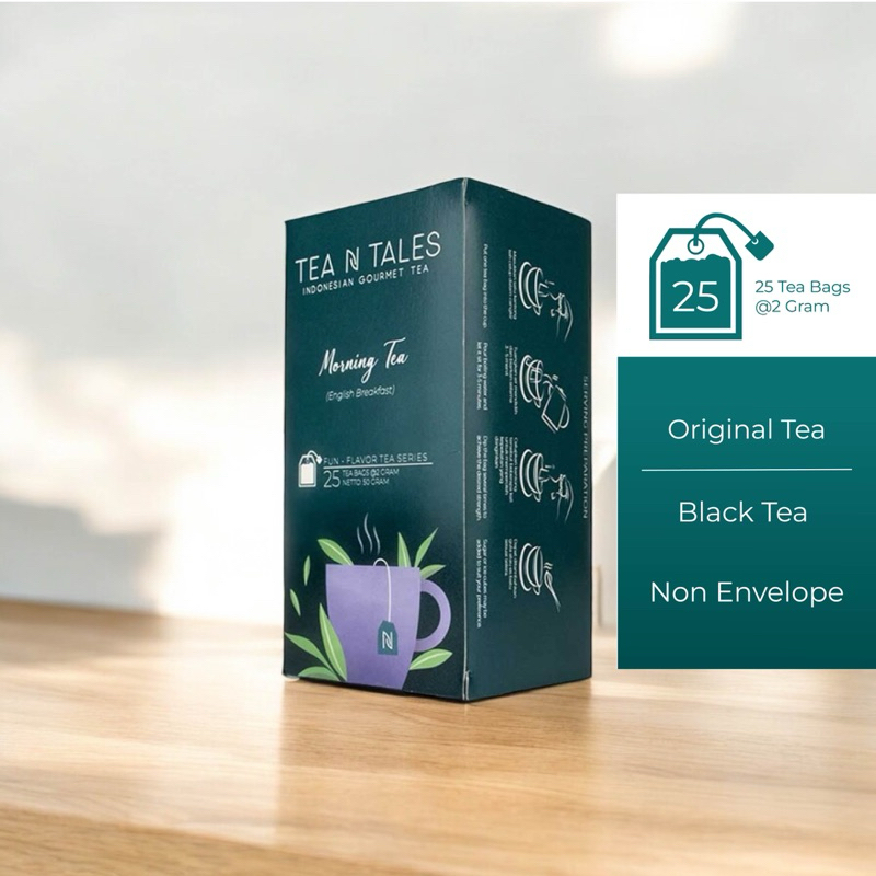 

Teh Celup Black Tea Morning Tea by Tea N Tales