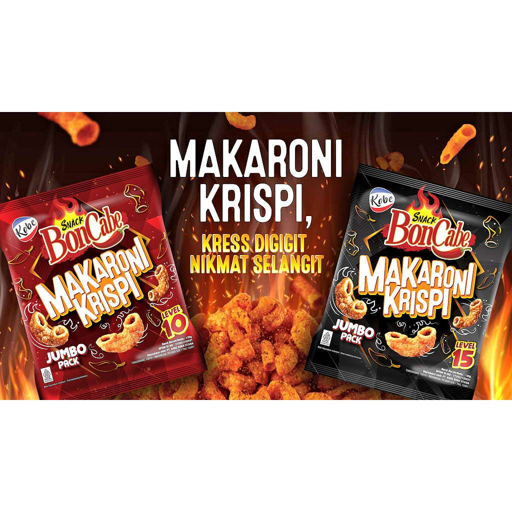 

Bon Cabe Snack Makaroni Krispi