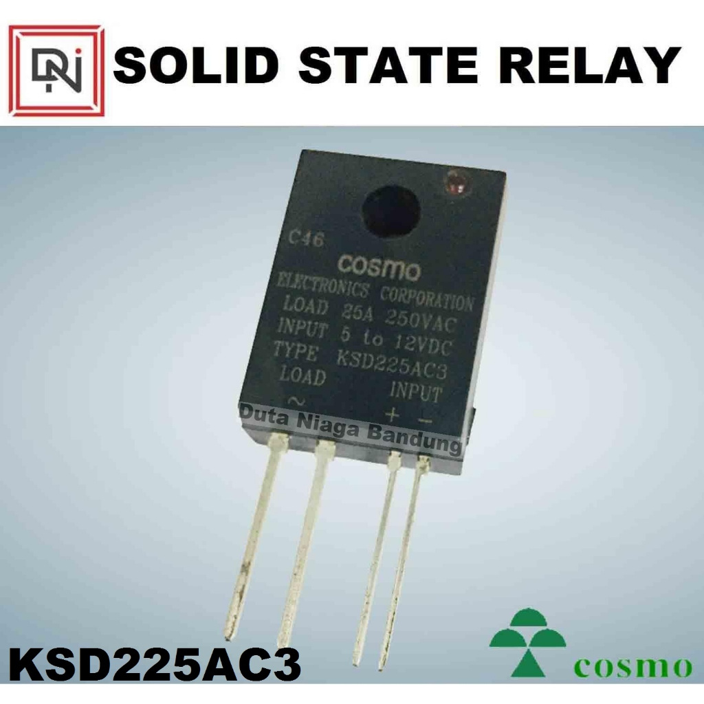 KSD225AC3 SOLID STATE RELAY (SSR), COSMO