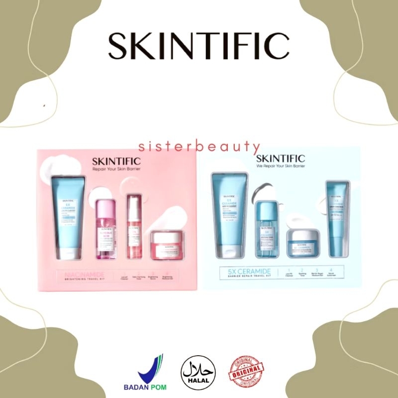 Skintific moistrazer skin Barrier dan MSH Niacinamide