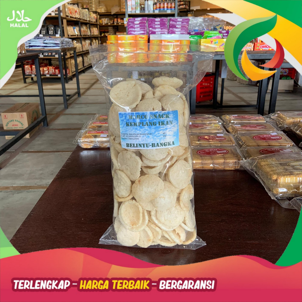 

KEMPLANG IKAN BIASA MARCO SNACK 250GR KHAS BANGKA