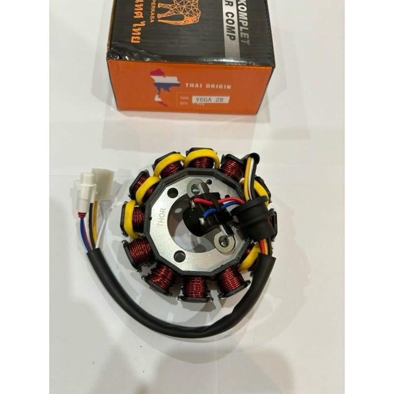 SPULL SPUL STATOR KOMPLIT TAMBAH FUSER MOTOR VEGA ZR KUALITAS BAGUS THAI ORIGIN ASLI