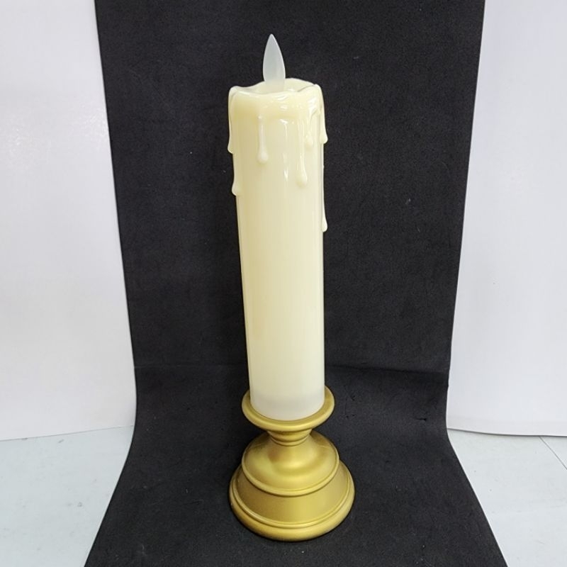 Lilin led goyang tatakan emas jumbo