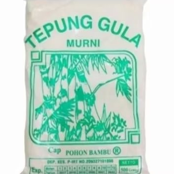 

Tepung Gula Murni Cap Pohon Bambu 500 gr.