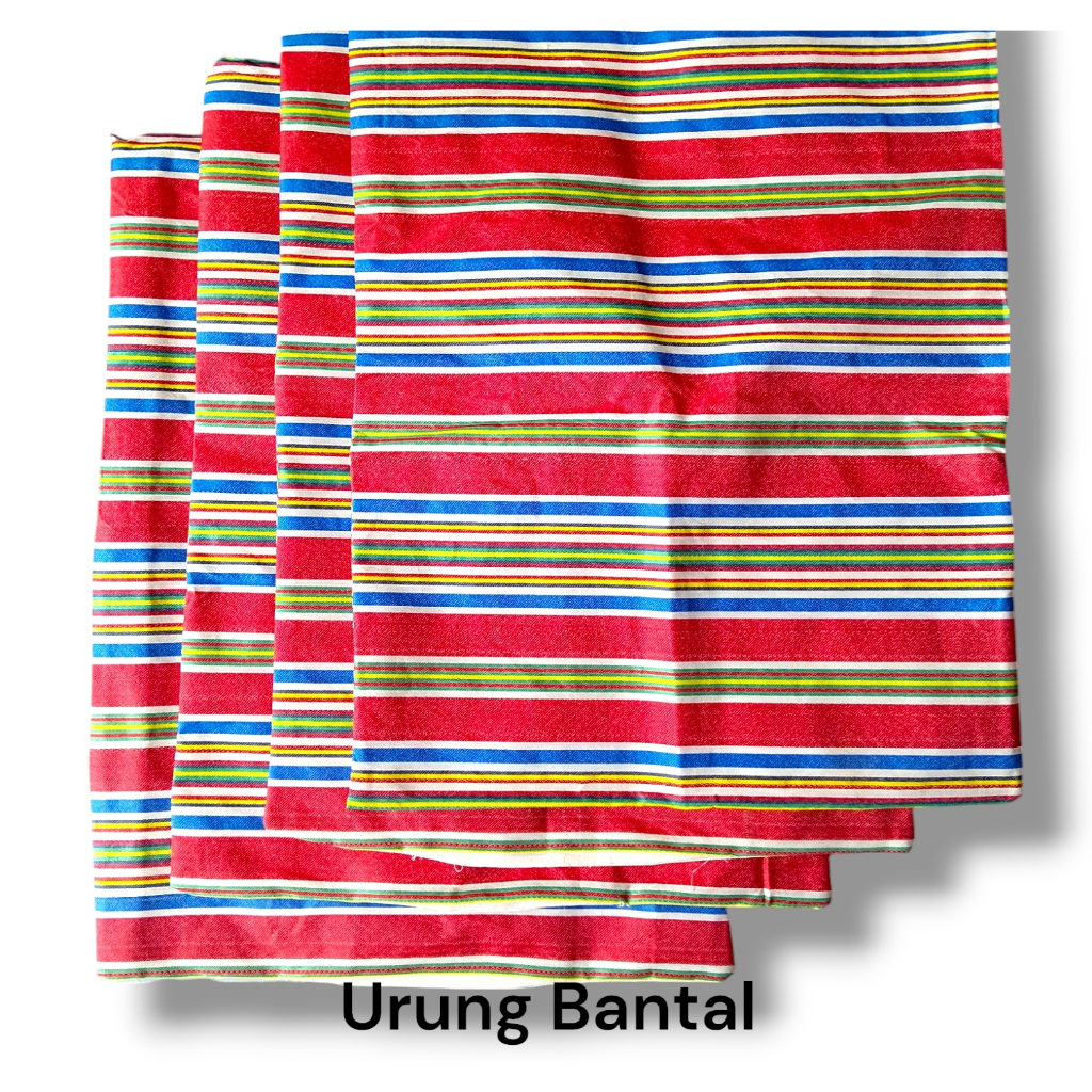 Urung Kulit Guling Bantal Jadul Siap Isi Kapuk Bahan Ganevo Glatik Katun Salur Bantal kepala