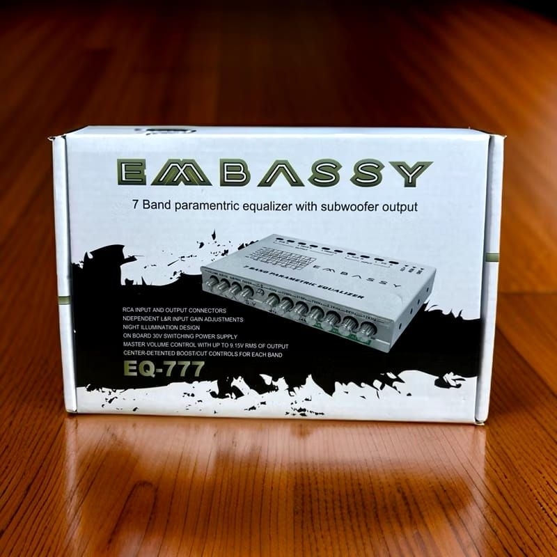 Parametrik Equalizer Embassy EQ-777 equalizer 7 Band