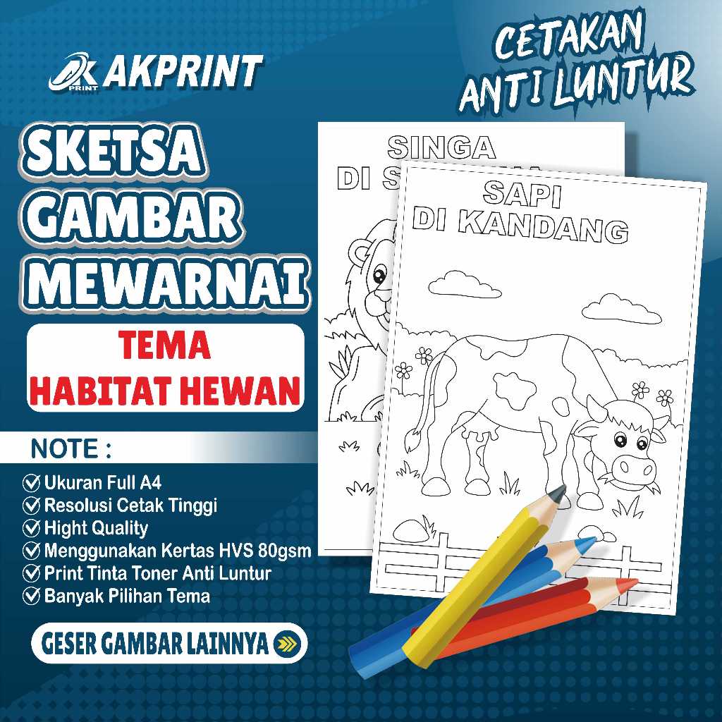 

SKETSA GAMBAR MEWARNAI UNTUK ANAK TEMA HABITAT BERBAGAI HEWAN