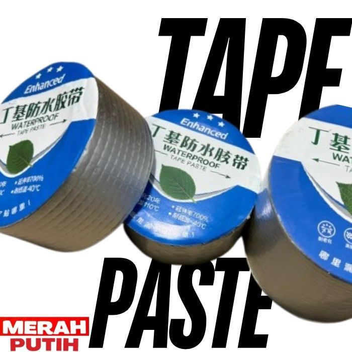 Lakban Anti Bocor Alumunium Foil Tape Anti Bocor Butyl Waterproof