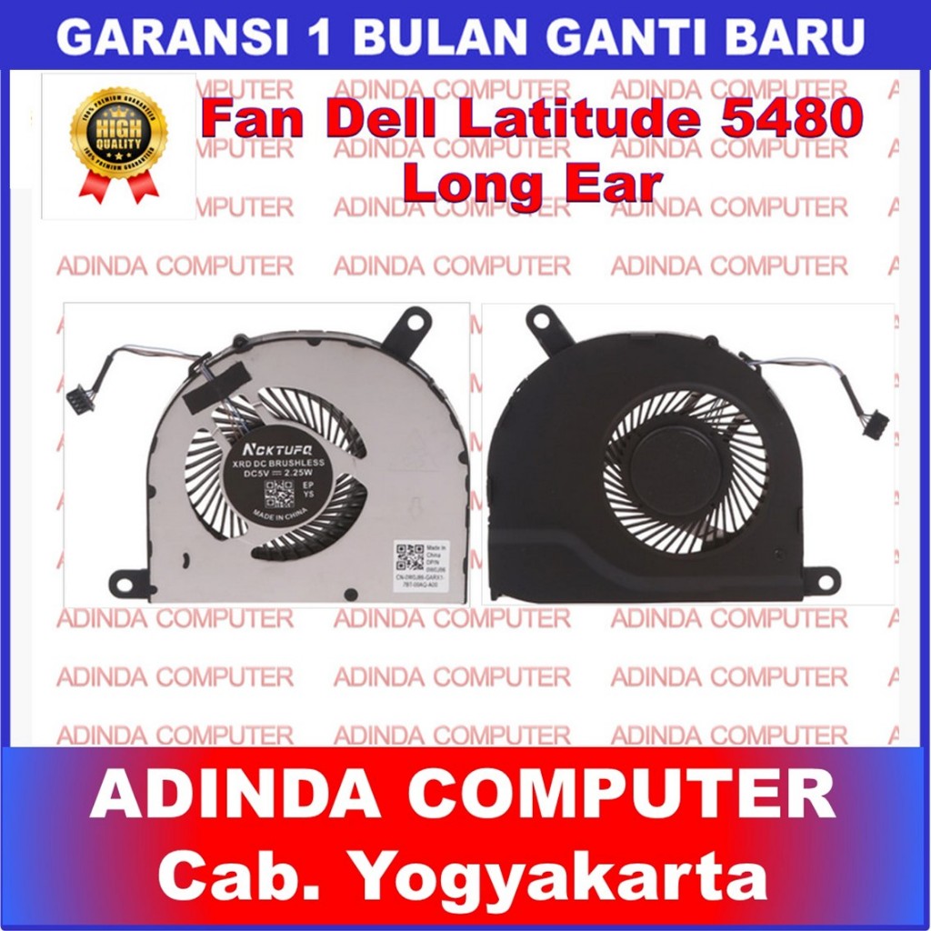 Fan Dell Latitude 5480 E5480 E5490 5490 - Long Ear