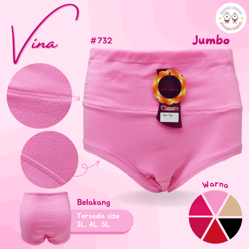 1 PCS CDW VINA #732 CELANA DALAM CD SEMPAK REMAJA DEWASA WANITA PEREMPUAN CEWEK