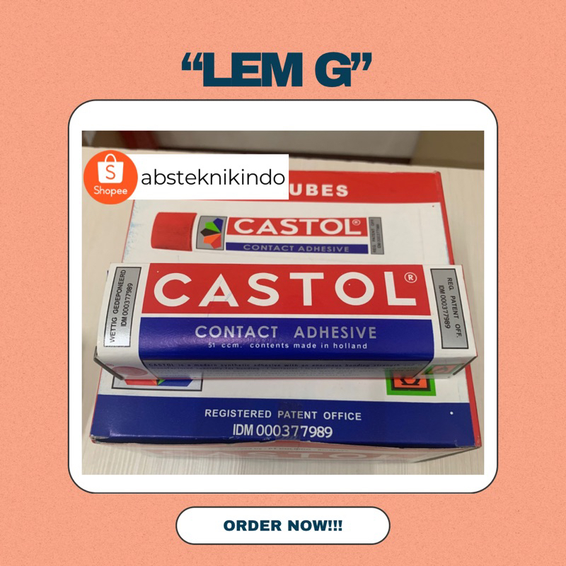 

Castol Lem Contact Adhesive New 21 Cc/Lem CASTOL
