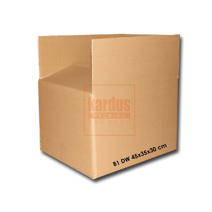 

Kardus Box Karton Dus Kotak Packing Jumbo Double Wall Polos 45x35x30