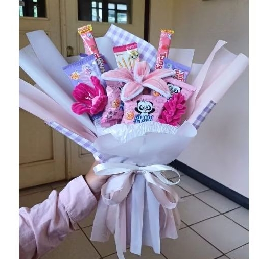 

SNACK BUKET MURAH/ BUKET KAWAT BULU/ PIPE CLEANER/ BUKET JAJAN/ SNACK BOUQUET